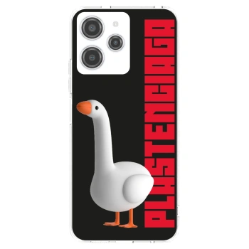 Picasee silikonska prozirna maskica za Xiaomi Redmi 12 4G - Kiky Ricky