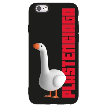 Picasee crna silikonska maskica za Apple iPhone 6/6S - Kiky Ricky