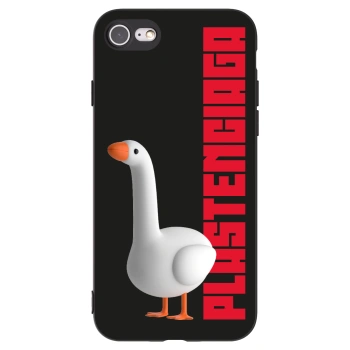 Picasee crna silikonska maskica za Apple iPhone 8 - Kiky Ricky