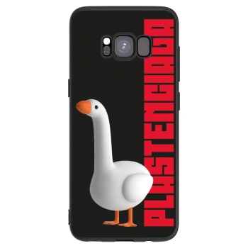 Picasee crna silikonska maskica za Samsung Galaxy S8 G950F - Kiky Ricky