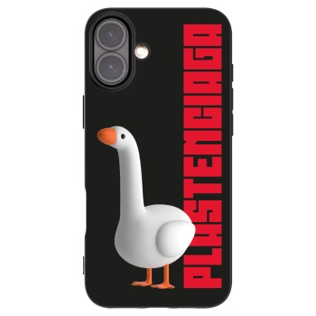 Picasee crna silikonska maskica za Apple iPhone 16 Plus - Kiky Ricky