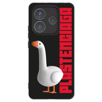 Picasee crna silikonska maskica za Xiaomi Redmi Note 14 5G - Kiky Ricky