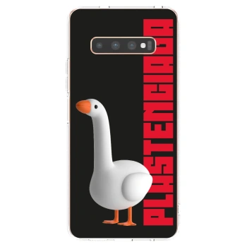 Picasee silikonska prozirna maskica za Samsung Galaxy S10 Plus G975 - Kiky Ricky