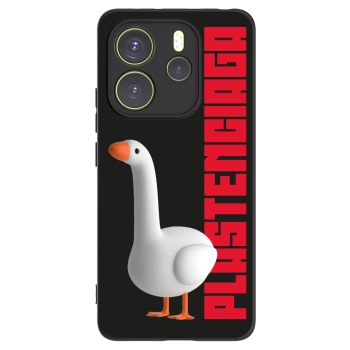 Picasee crna silikonska maskica za Xiaomi Redmi Note 14 4G - Kiky Ricky