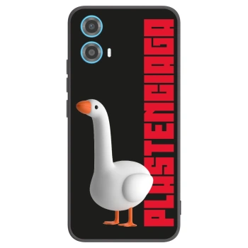 Picasee crna silikonska maskica za Motorola Moto G34 5G - Kiky Ricky