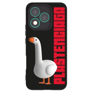 Picasee crna silikonska maskica za Honor 400 Lite 5G - Kiky Ricky