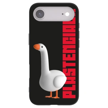 Picasee crna silikonska maskica za Apple iPhone Air - Kiky Ricky