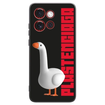 Picasee crna silikonska maskica za Motorola Edge 60 Neo 5G - Kiky Ricky