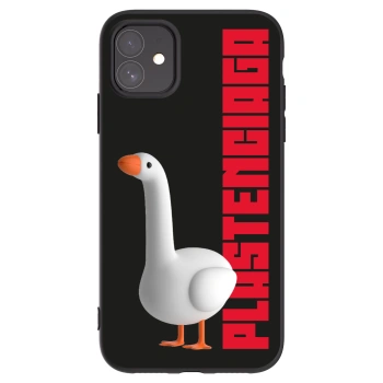 Picasee crna silikonska maskica za Apple iPhone 11 - Kiky Ricky