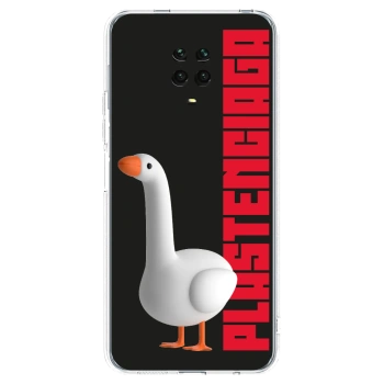 Picasee silikonska prozirna maskica za Xiaomi Redmi Note 9 Pro - Kiky Ricky