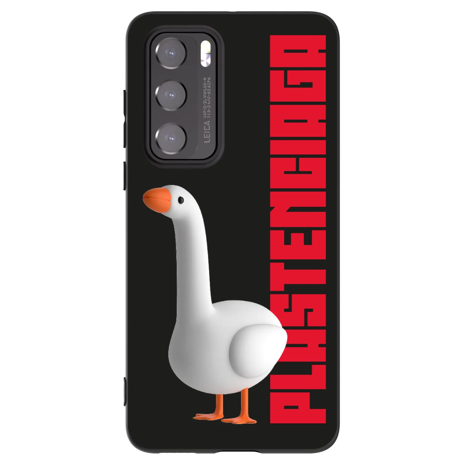 Picasee crna silikonska maskica za Huawei P40 - Kiky Ricky