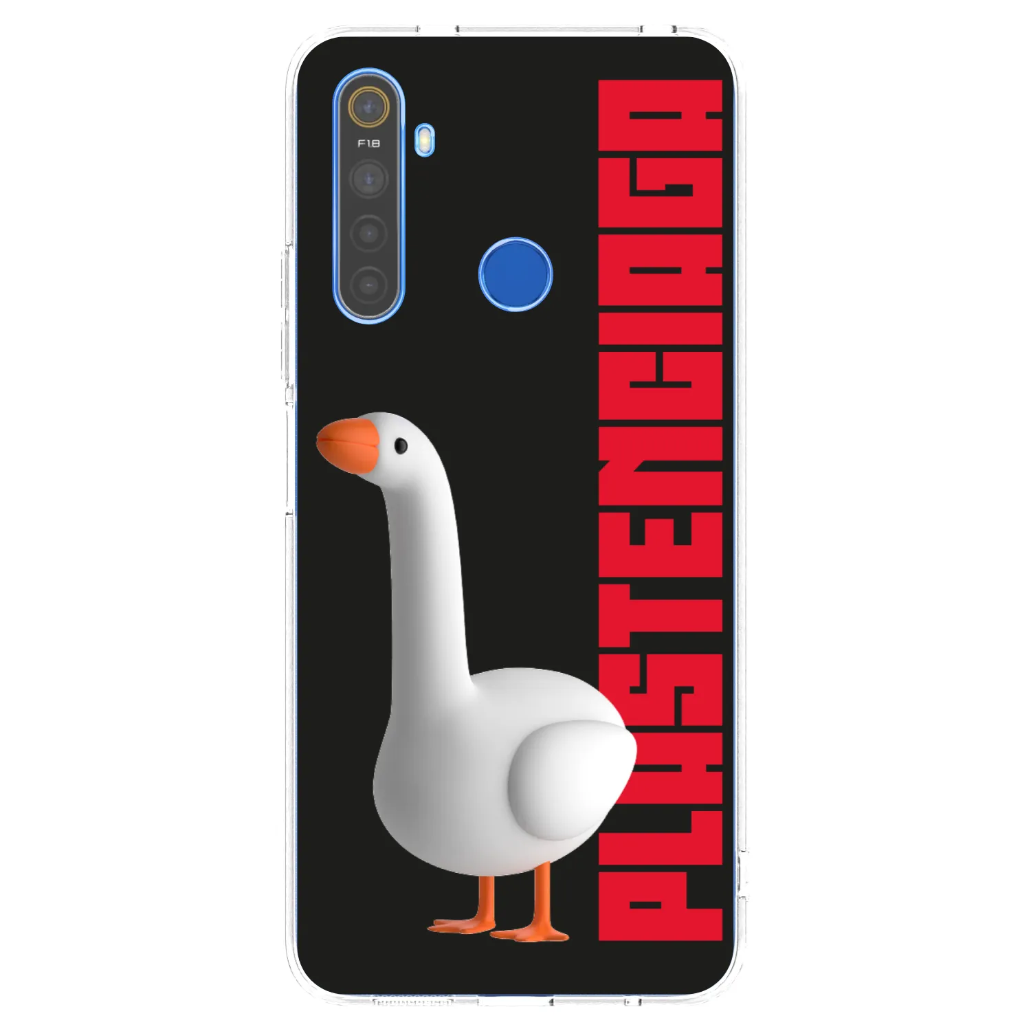 Picasee silikonska prozirna maskica za Realme 5 - Kiky Ricky