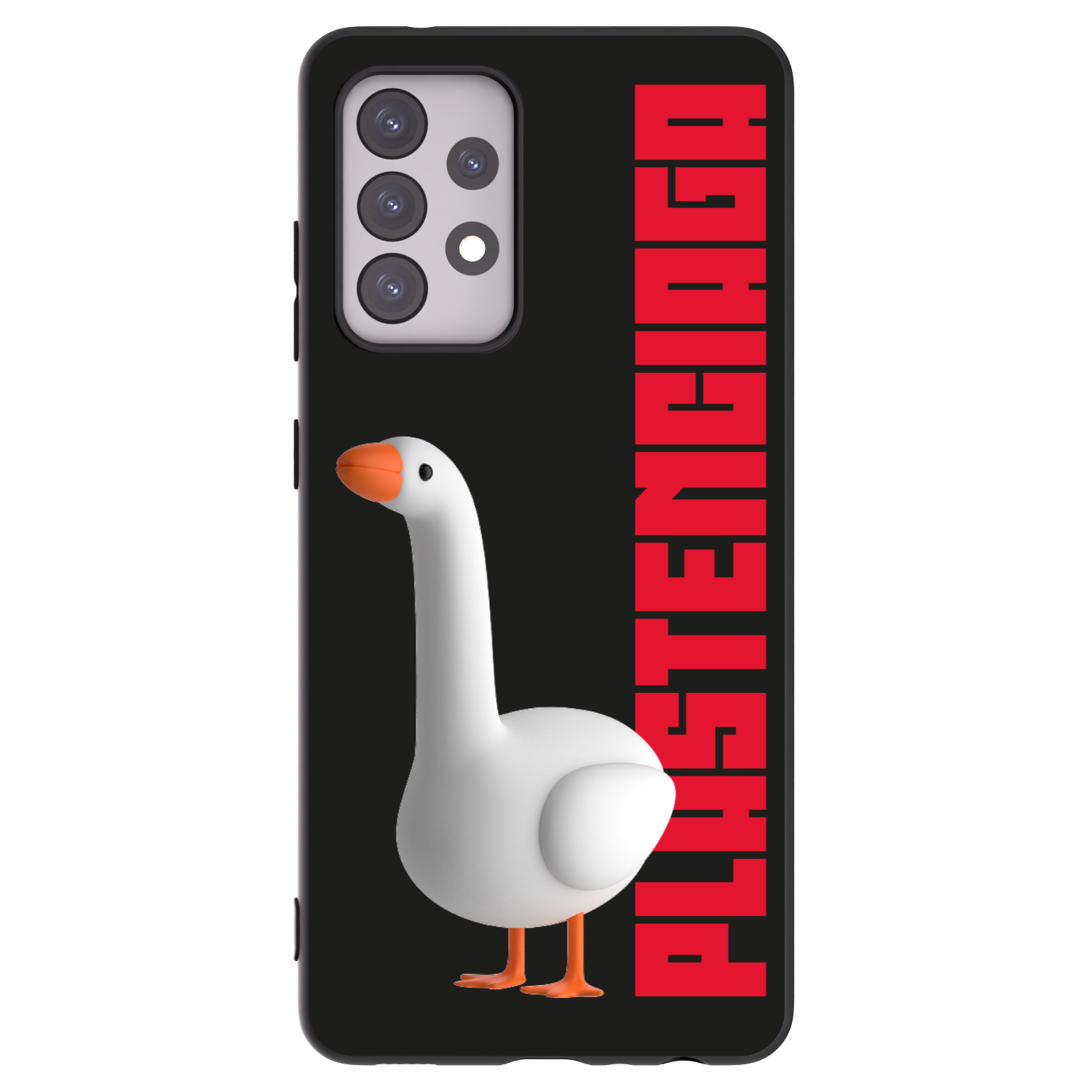 Picasee crna silikonska maskica za Samsung Galaxy A52s 5G A528B - Kiky Ricky