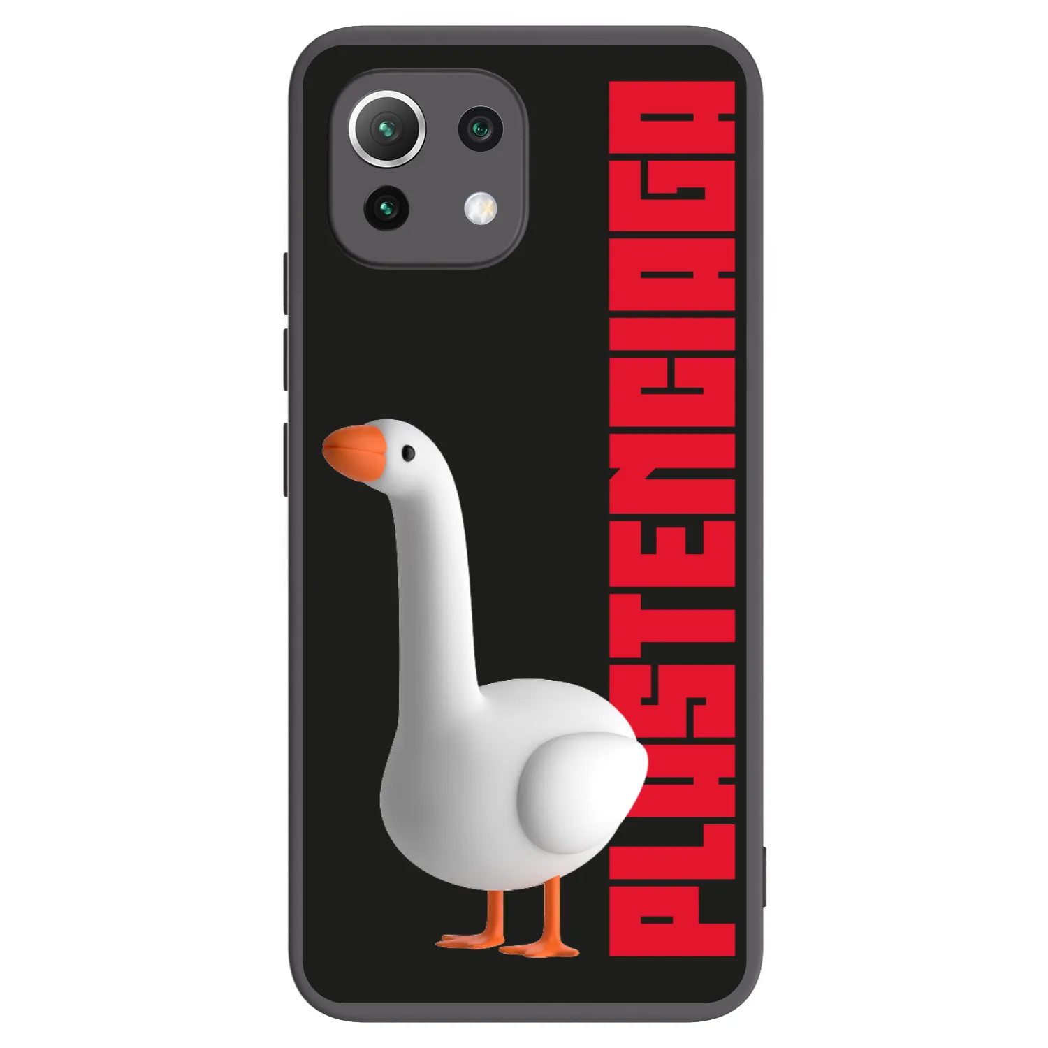Picasee crna silikonska maskica za Xiaomi 11 Lite 5G NE - Kiky Ricky