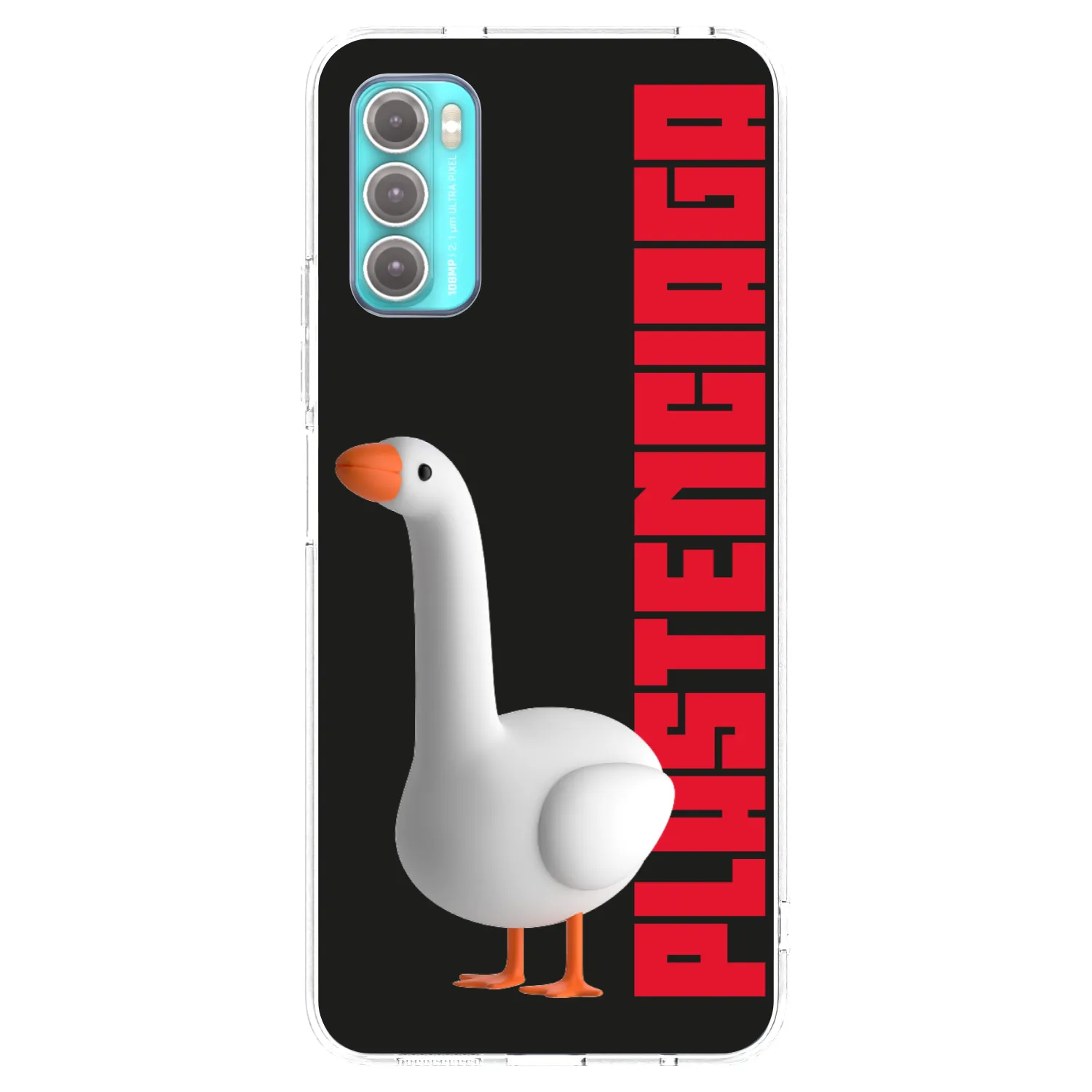 Picasee silikonska prozirna maskica za Motorola Moto G60 - Kiky Ricky