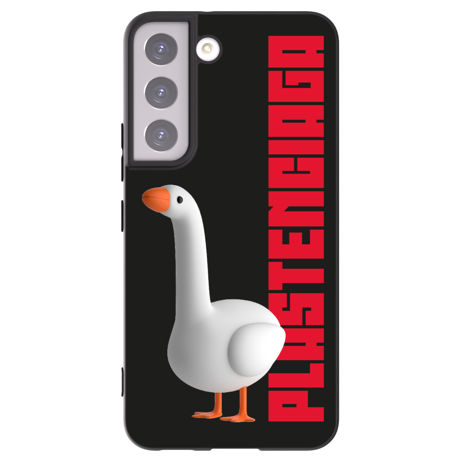 Picasee crna silikonska maskica za Samsung Galaxy S22 5G - Kiky Ricky