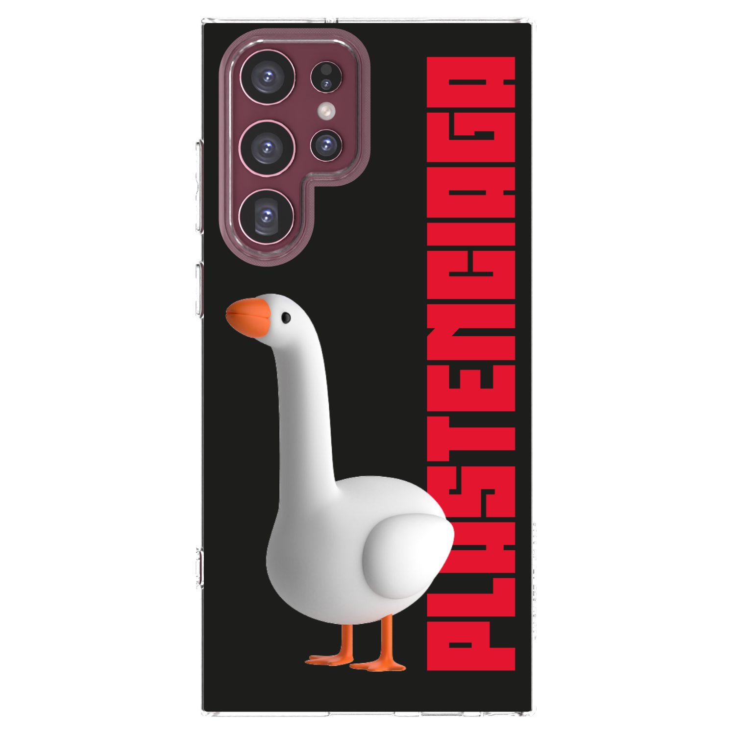 Picasee silikonska prozirna maskica za Samsung Galaxy S22 Ultra 5G - Kiky Ricky