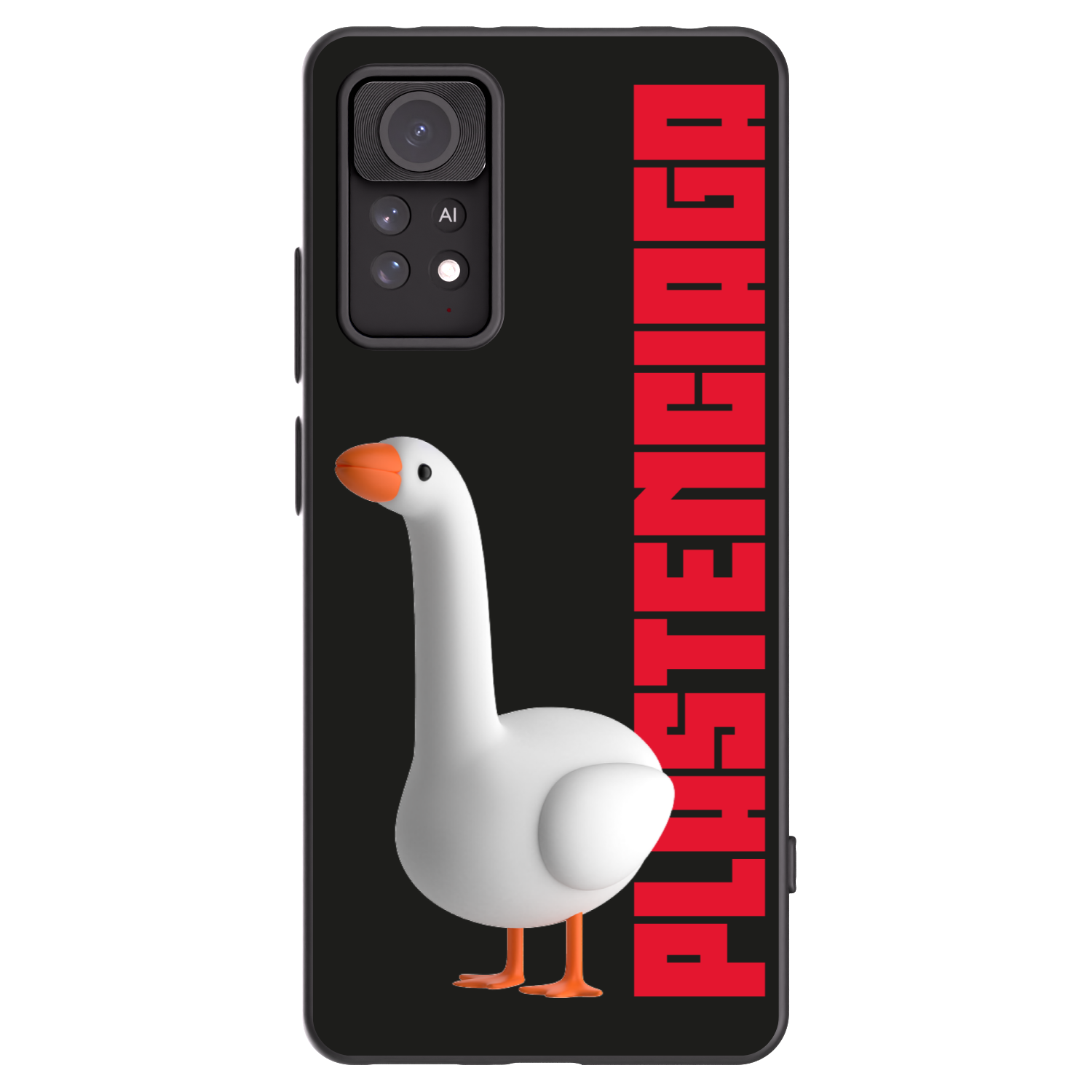 Picasee crna silikonska maskica za Xiaomi Redmi Note 11 Pro - Kiky Ricky