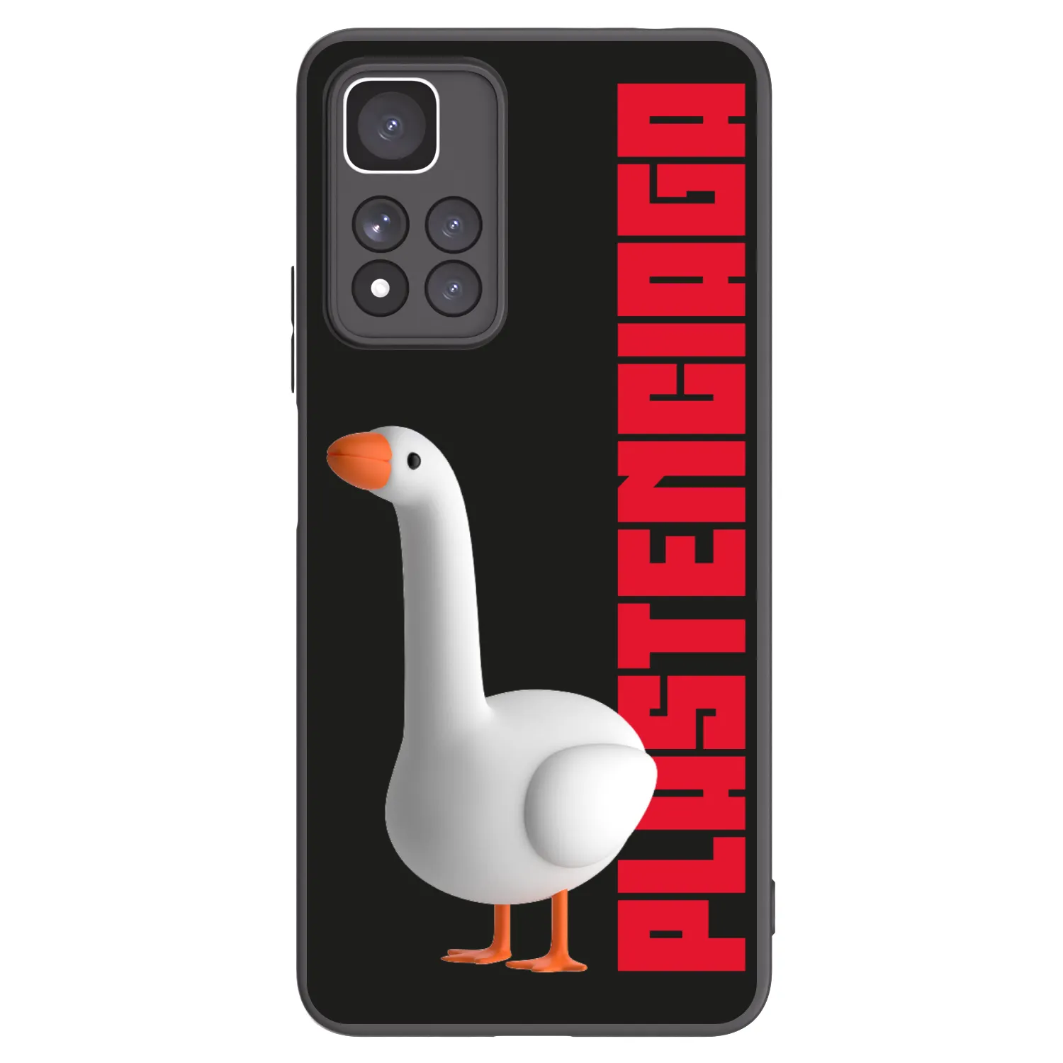 Picasee crna silikonska maskica za Xiaomi Redmi Note 11 Pro+ 5G - Kiky Ricky
