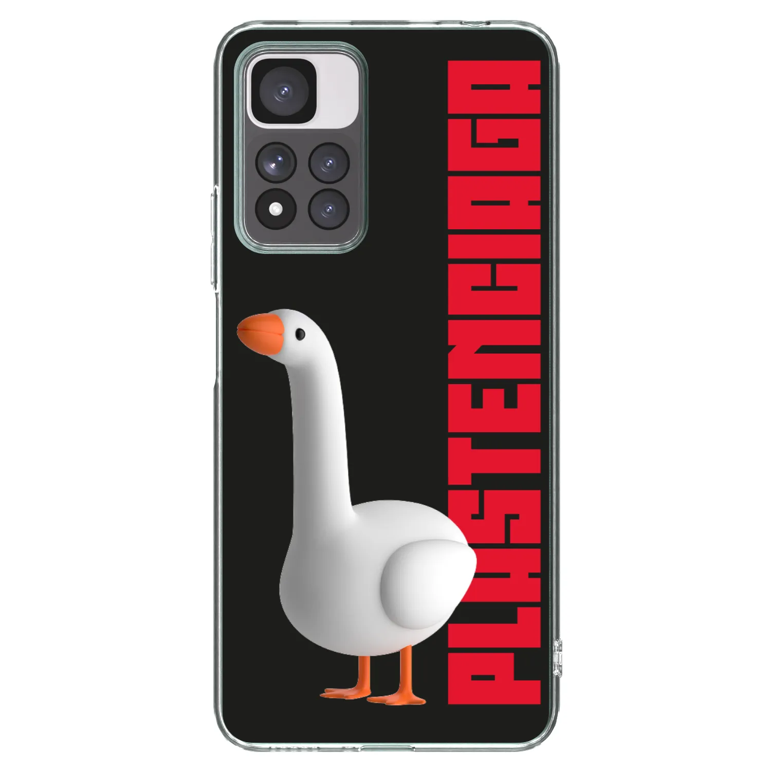 Picasee silikonska prozirna maskica za Xiaomi Redmi Note 11 Pro+ 5G - Kiky Ricky