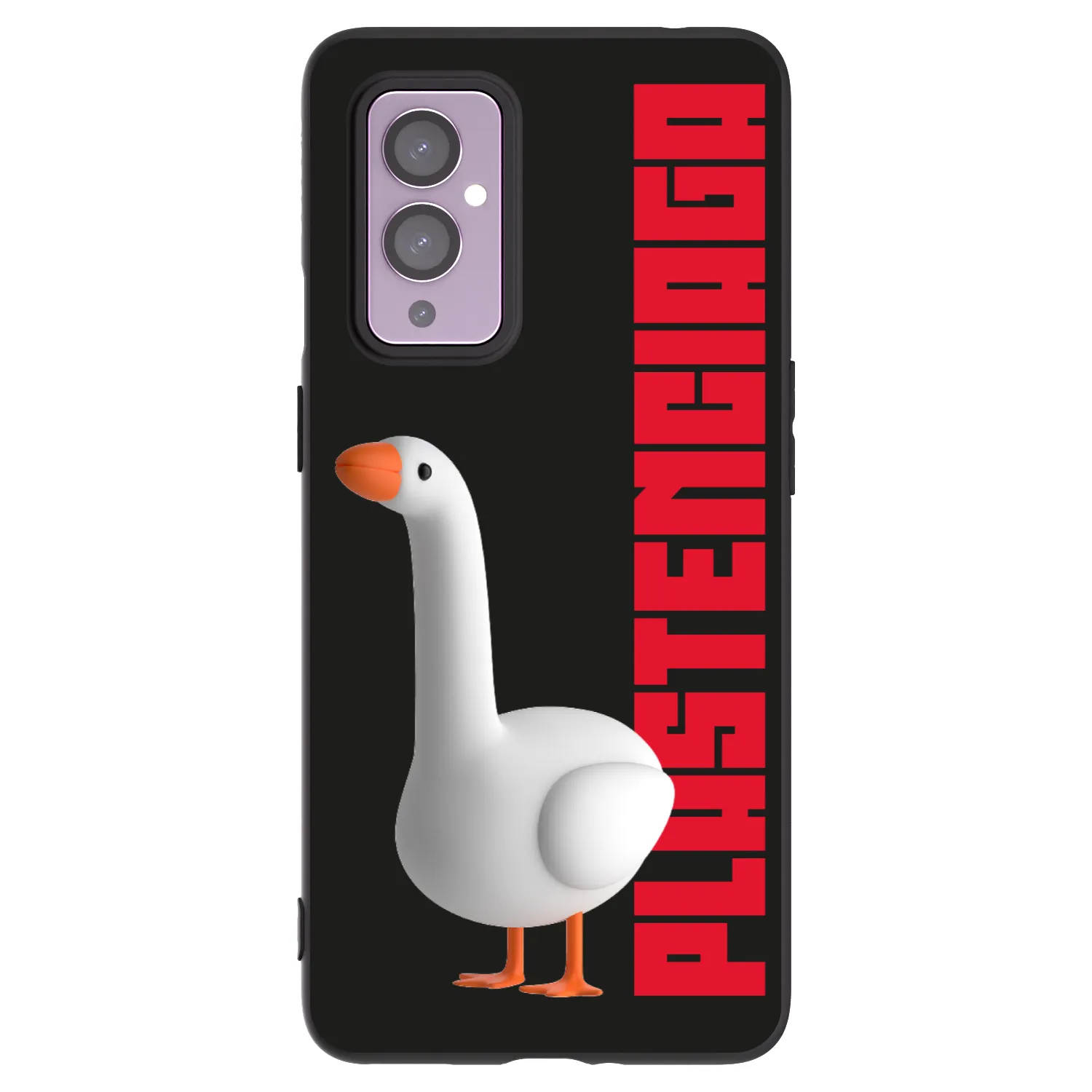 Picasee crna silikonska maskica za OnePlus 9 - Kiky Ricky