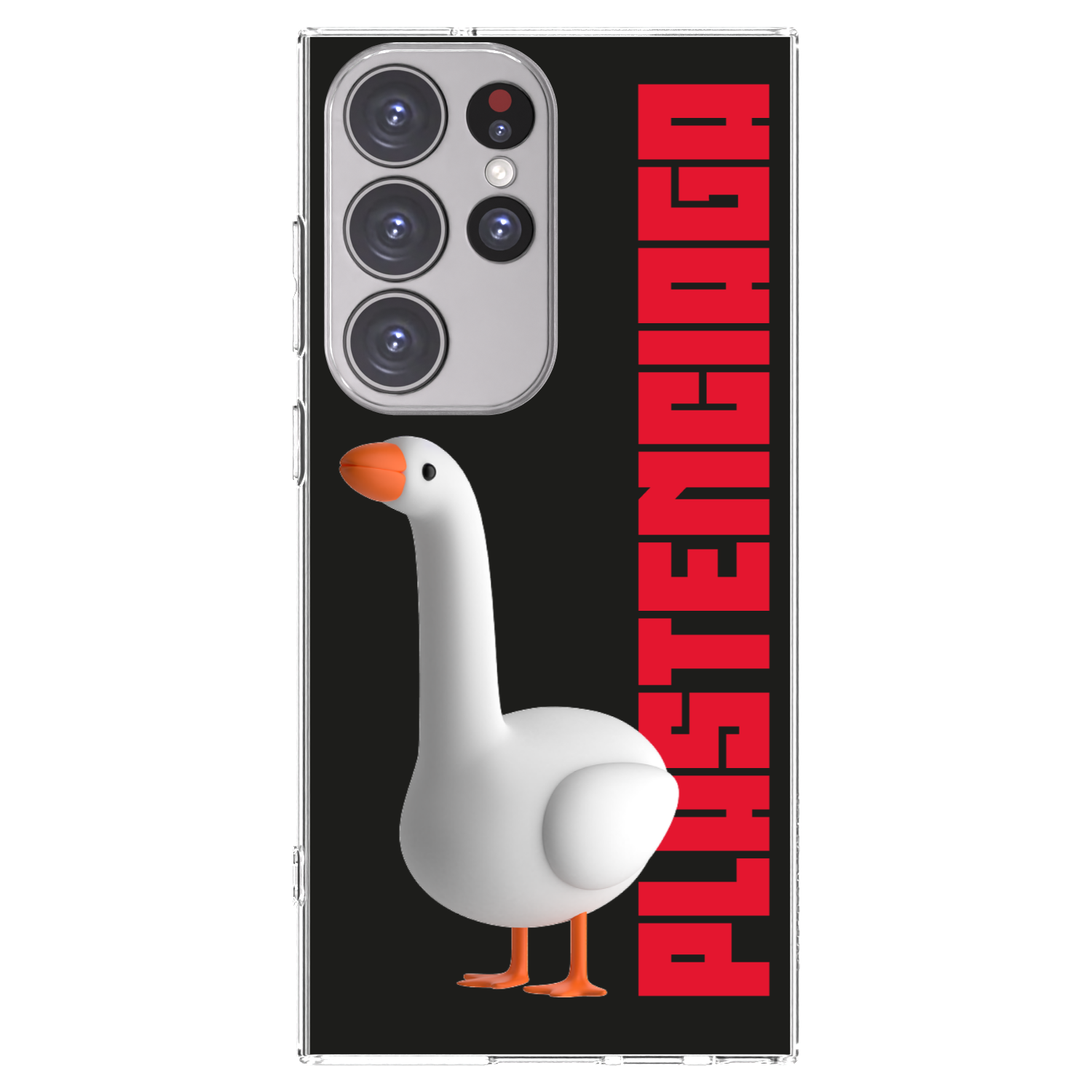 Picasee silikonska prozirna maskica za Samsung Galaxy S23 Ultra 5G - Kiky Ricky