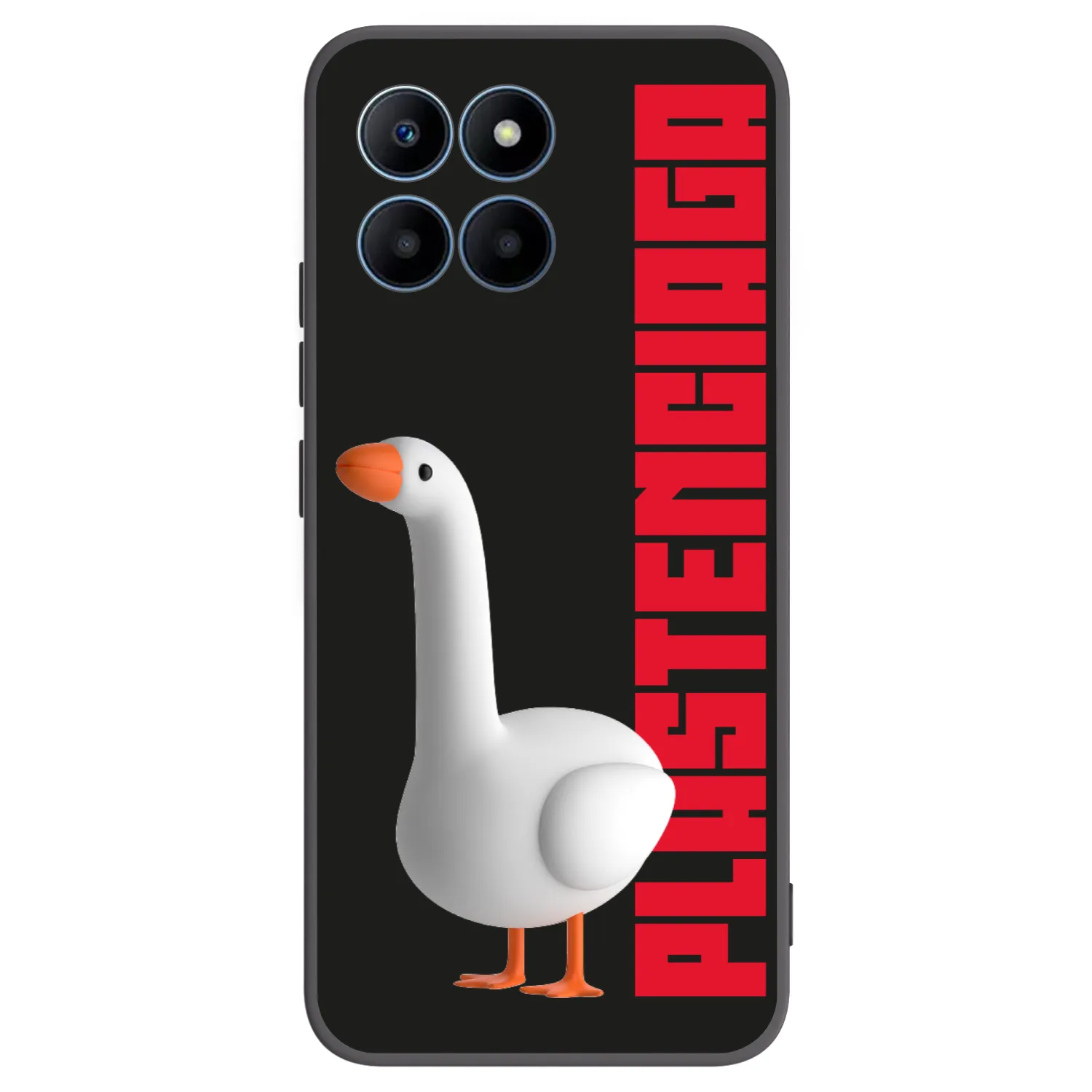 Picasee crna silikonska maskica za Honor 70 Lite - Kiky Ricky