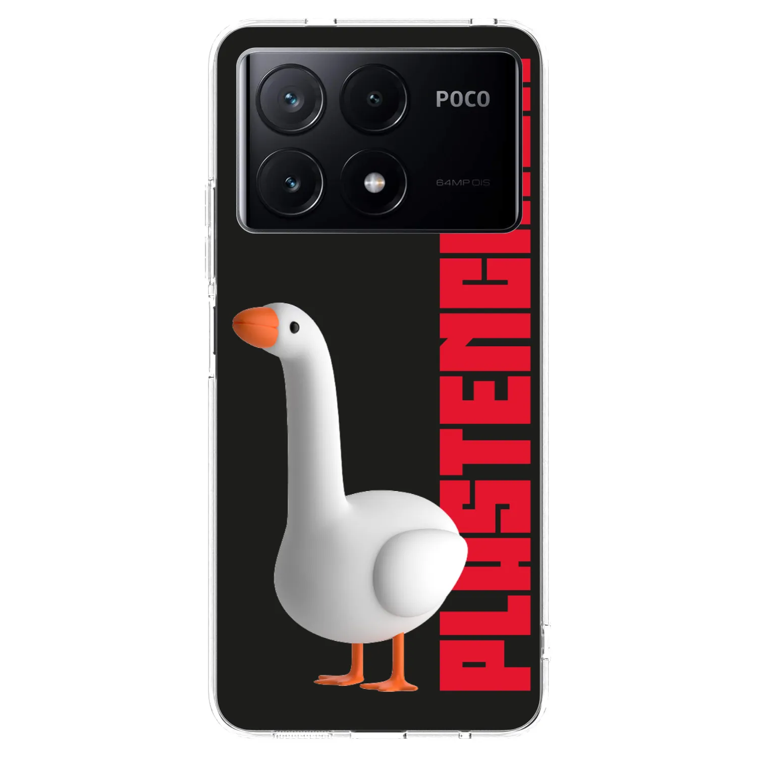 Picasee silikonska prozirna maskica za Xiaomi Poco X6 Pro - Kiky Ricky