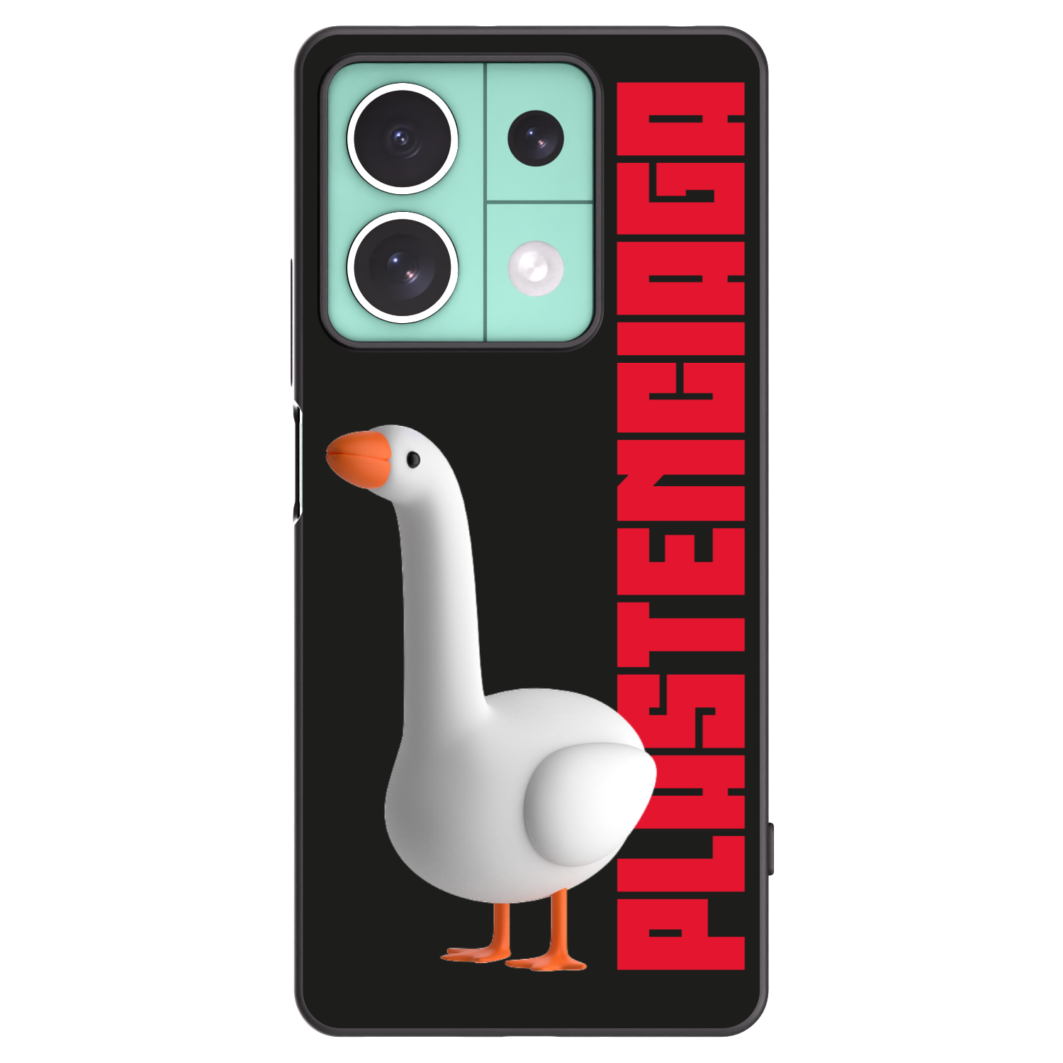 Picasee crna silikonska maskica za Xiaomi Redmi Note 13 5G - Kiky Ricky