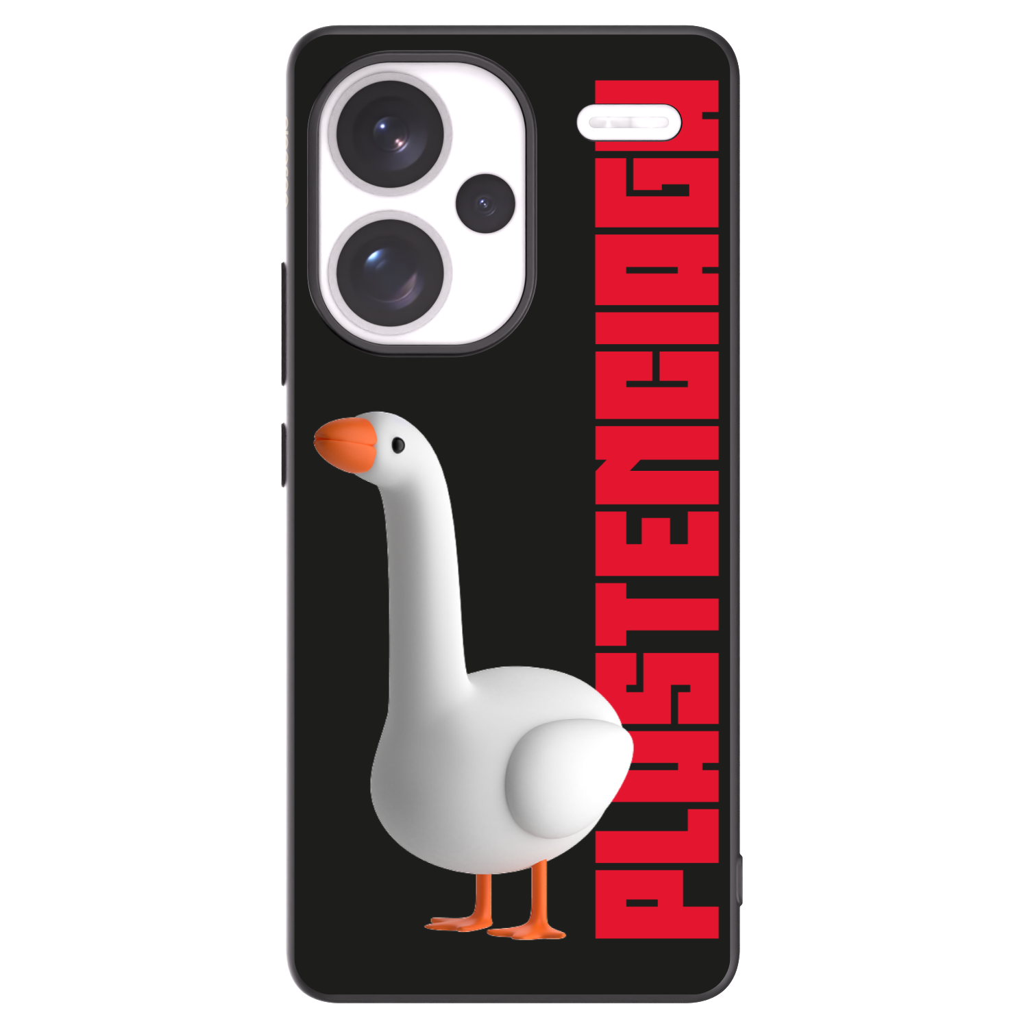 Picasee crna silikonska maskica za Xiaomi Redmi Note 13 Pro+ 5G - Kiky Ricky