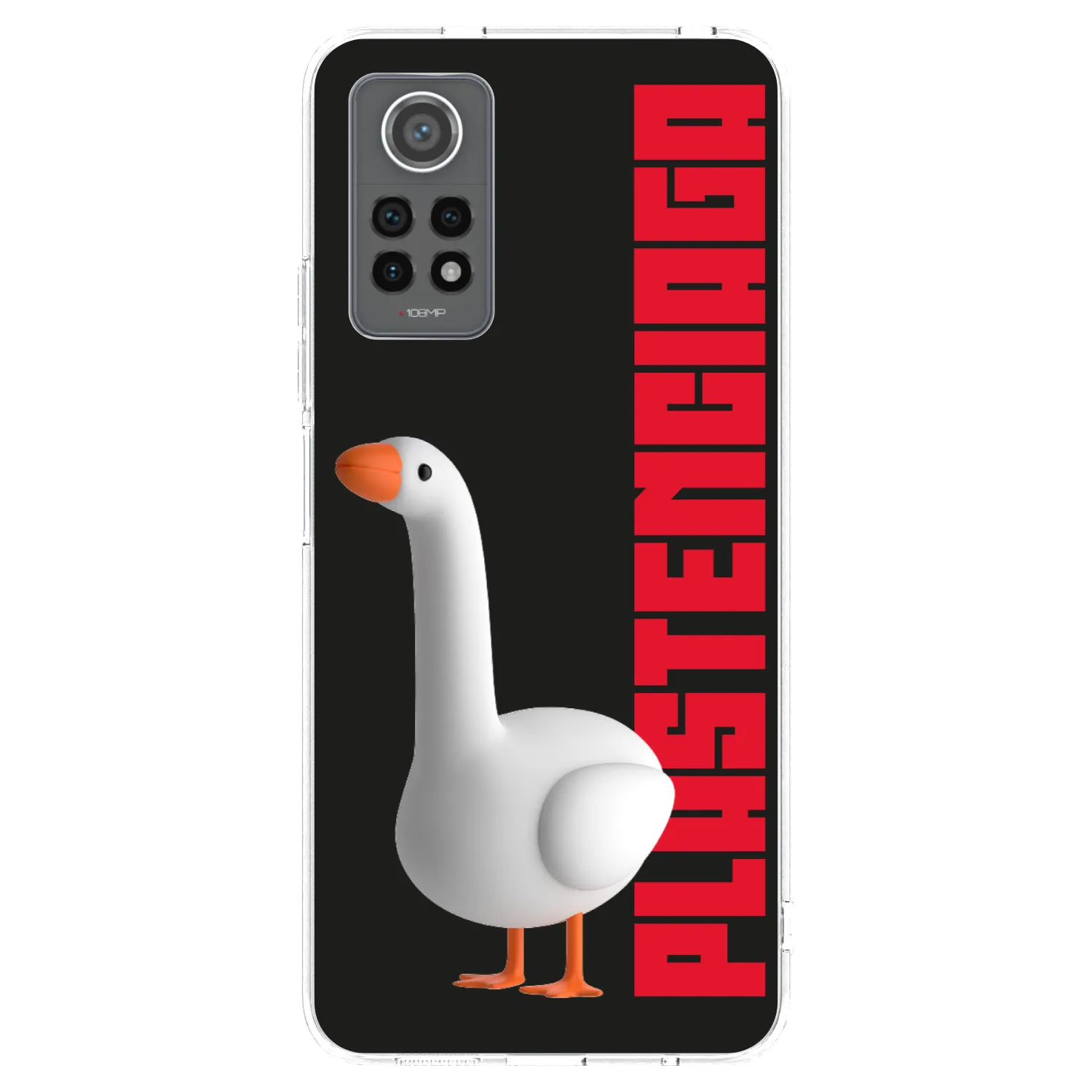 Picasee silikonska prozirna maskica za Xiaomi Redmi Note 12 Pro 4G - Kiky Ricky