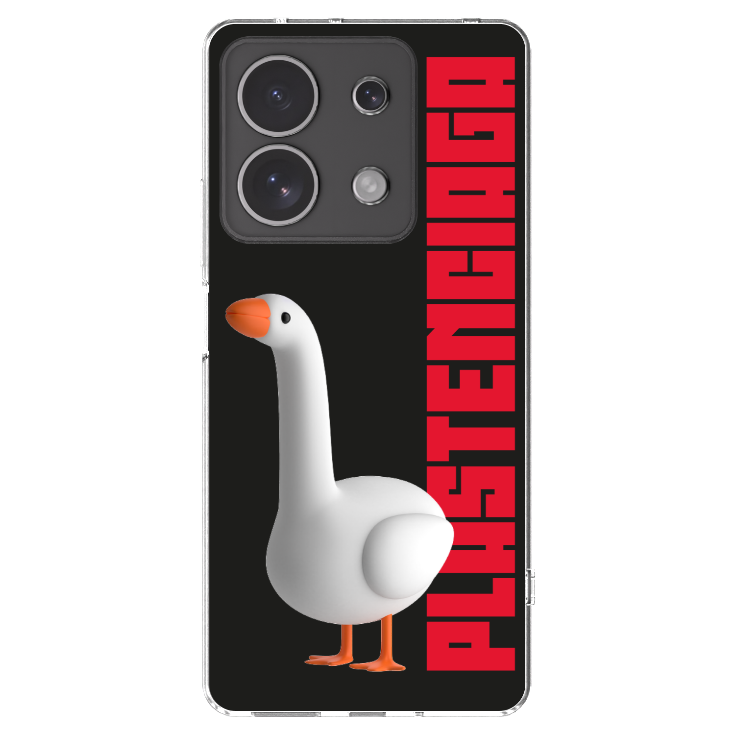 Picasee silikonska prozirna maskica za Xiaomi Redmi Note 13 4G - Kiky Ricky