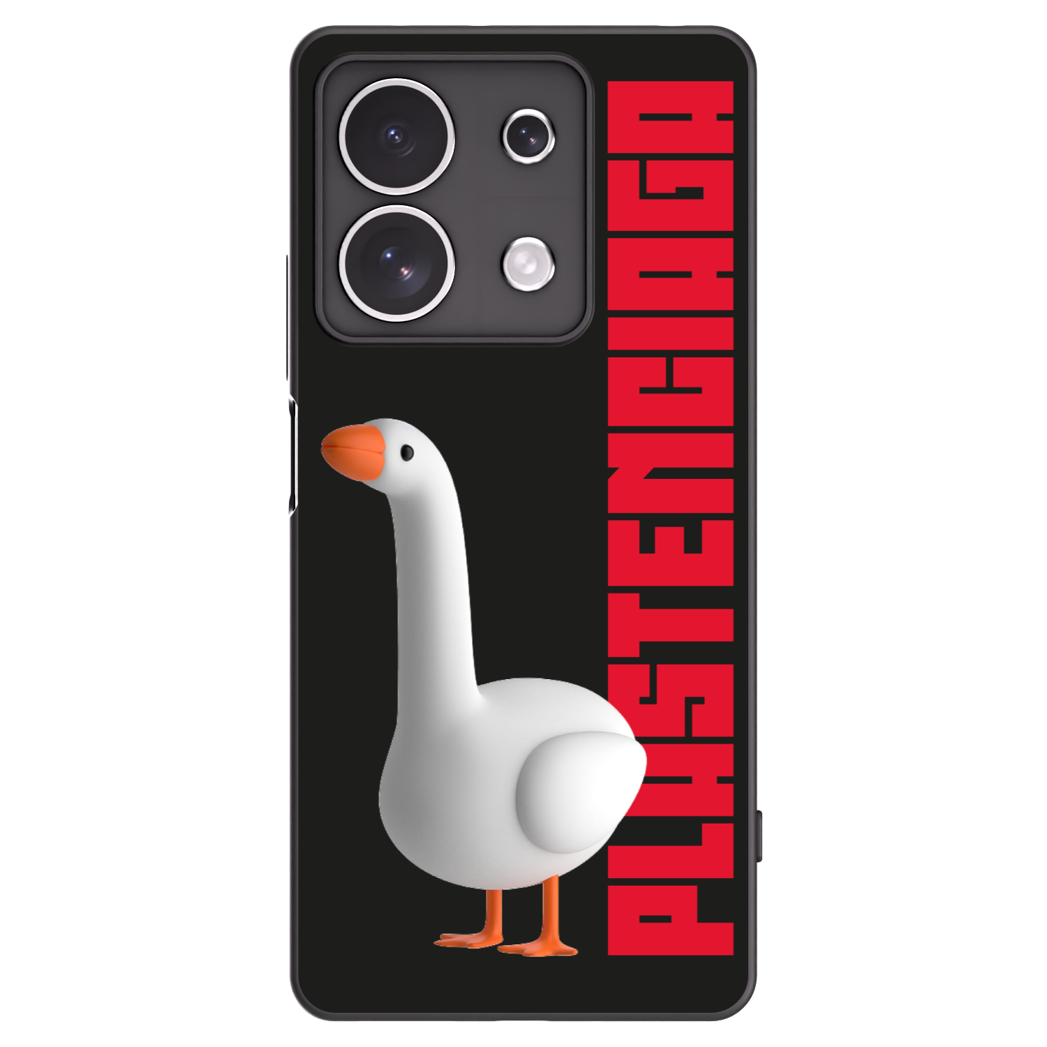 Picasee crna silikonska maskica za Xiaomi Redmi Note 13 4G - Kiky Ricky