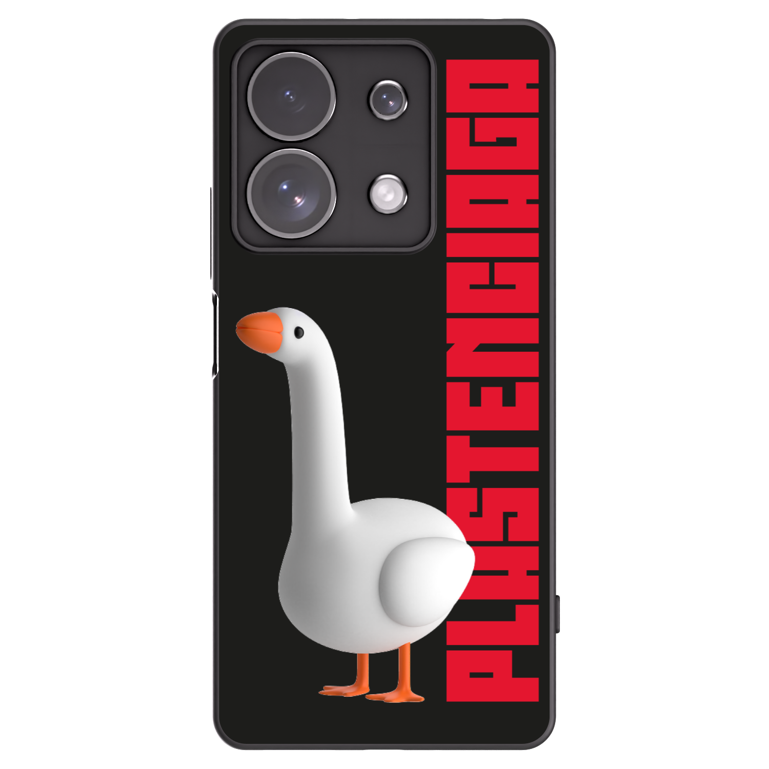 Picasee crna silikonska maskica za Xiaomi Redmi Note 13 Pro 4G - Kiky Ricky