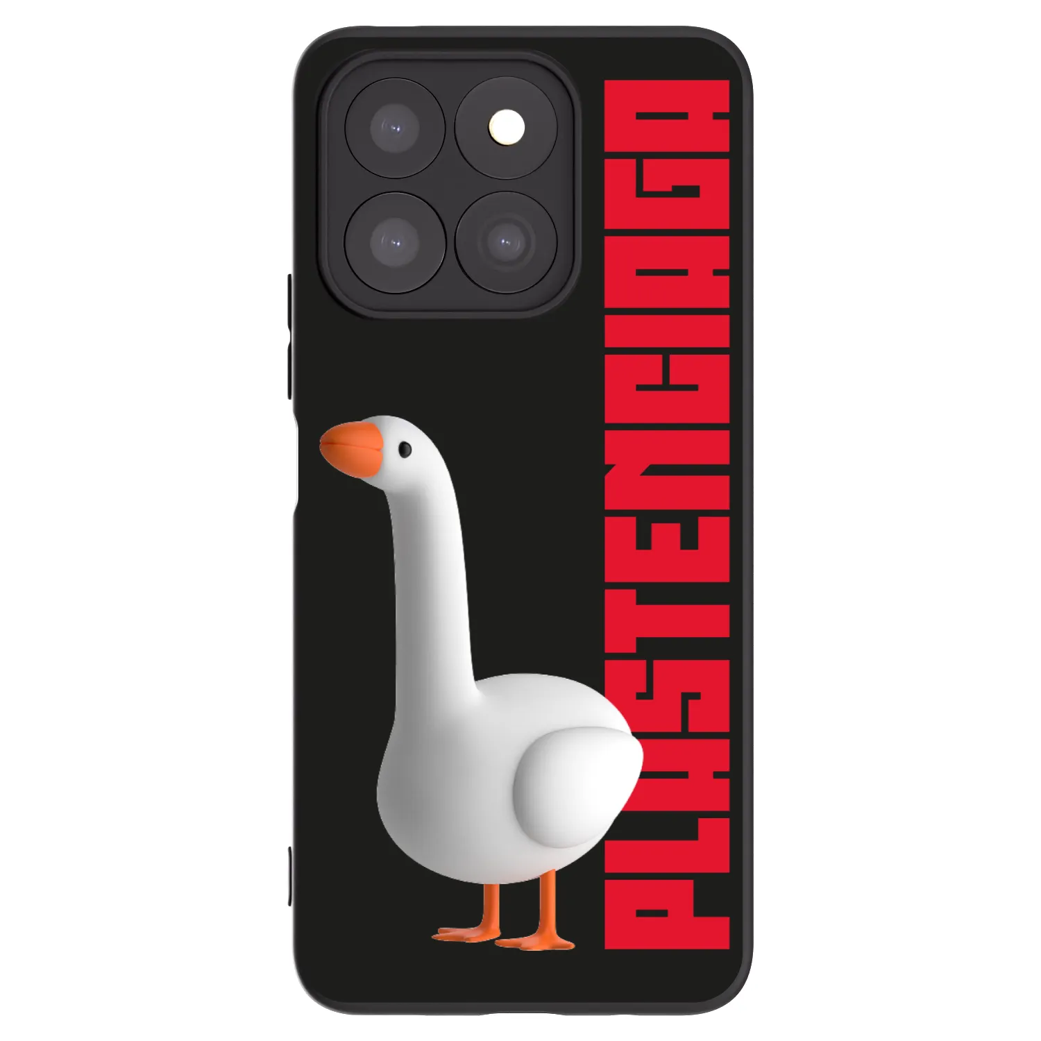 Picasee crna silikonska maskica za Honor X8b - Kiky Ricky