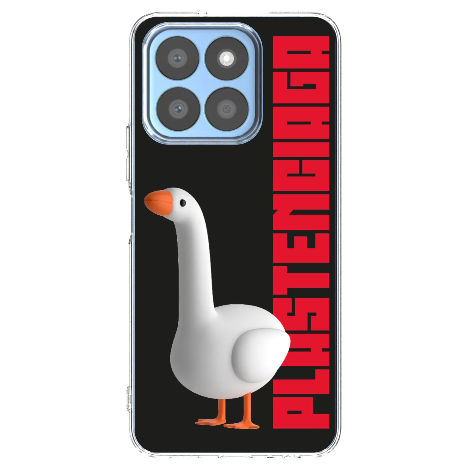 Picasee silikonska prozirna maskica za Honor X8b - Kiky Ricky