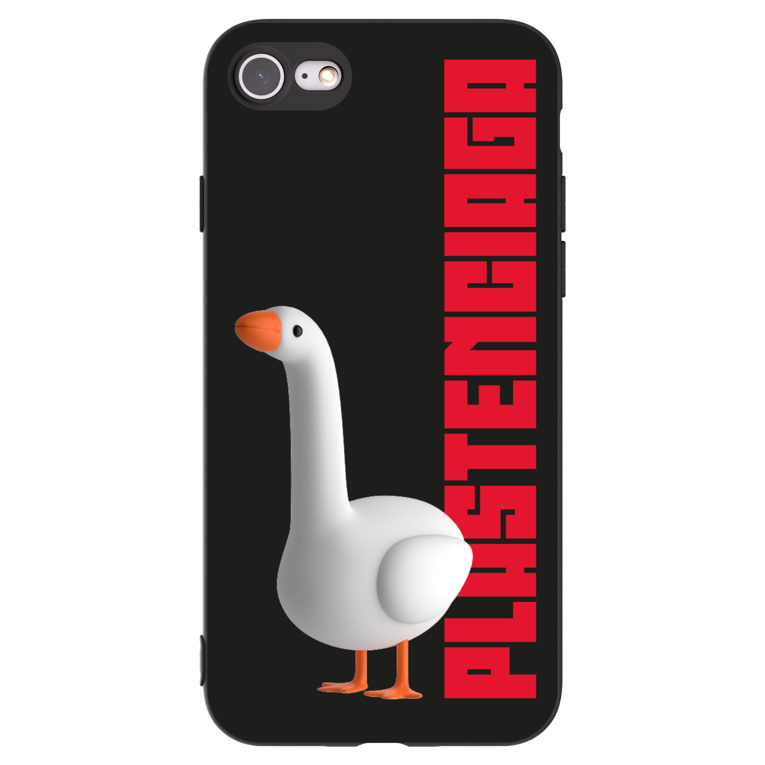 Picasee crna silikonska maskica za Apple iPhone 8 - Kiky Ricky