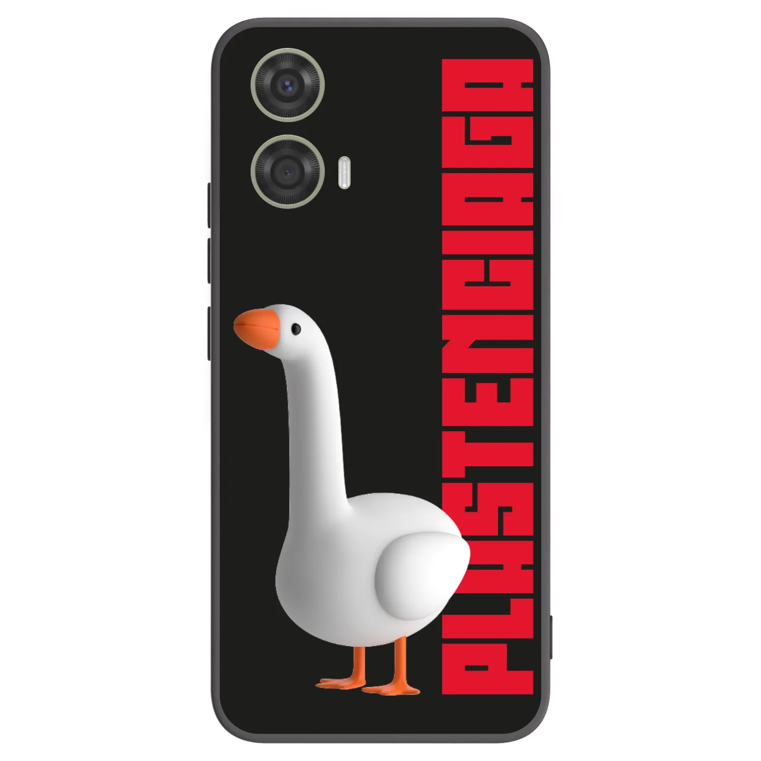 Picasee crna silikonska maskica za Motorola Moto G24 - Kiky Ricky