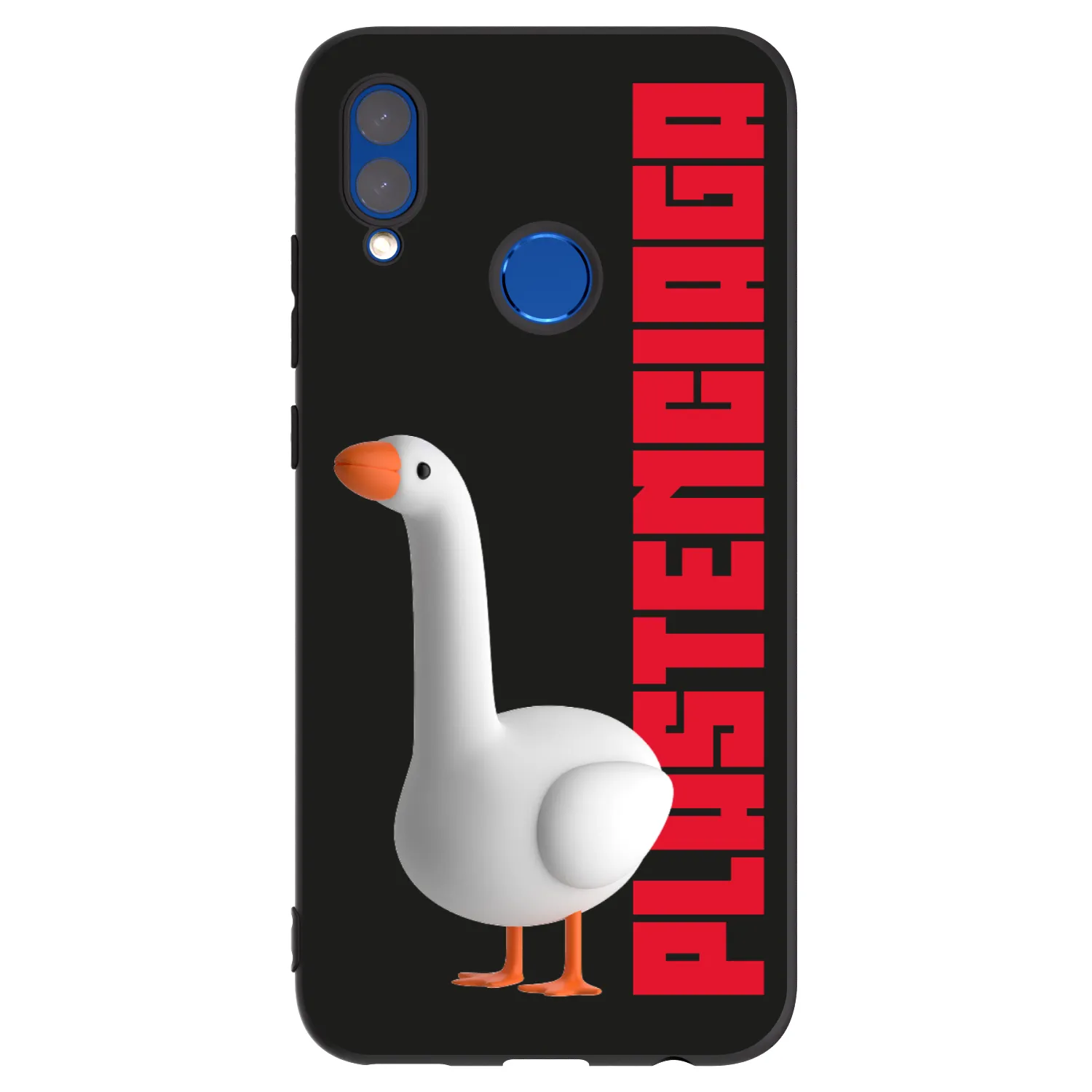 Picasee crna silikonska maskica za Huawei P Smart 2019 - Kiky Ricky