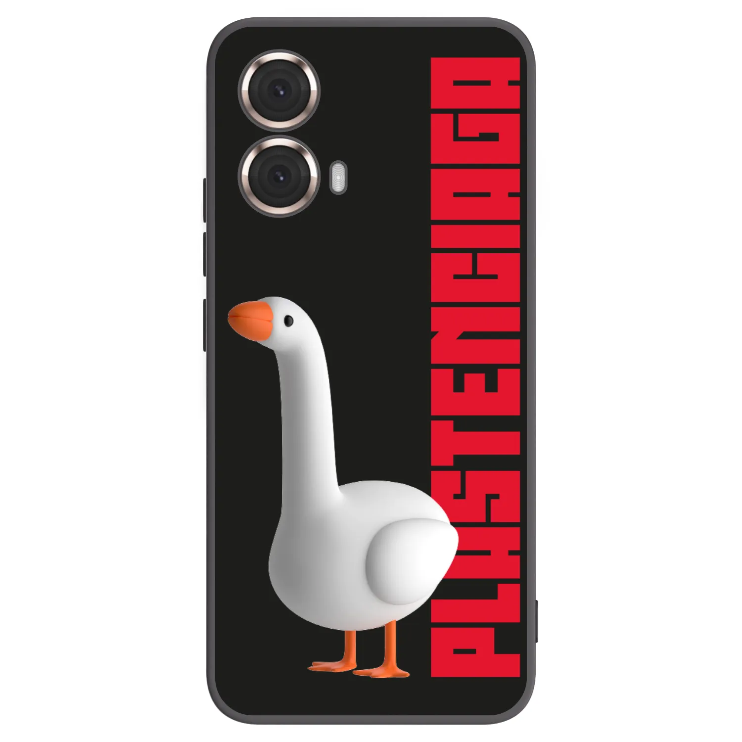 Picasee crna silikonska maskica za Motorola Moto G85 - Kiky Ricky