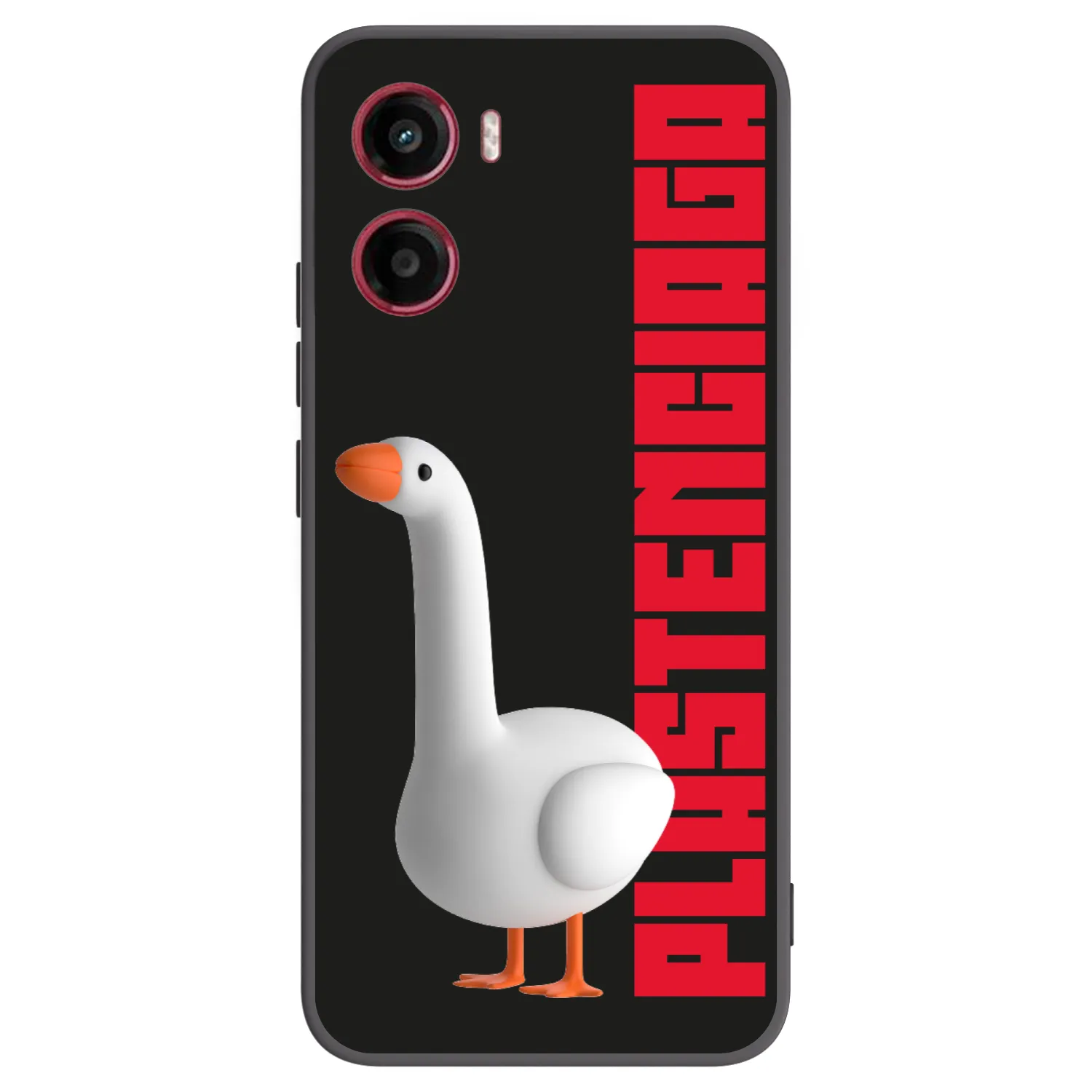 Picasee crna silikonska maskica za Motorola Moto G05 - Kiky Ricky