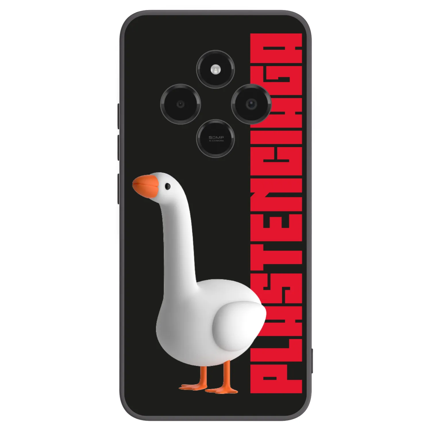 Picasee crna silikonska maskica za Xiaomi Poco C75 - Kiky Ricky