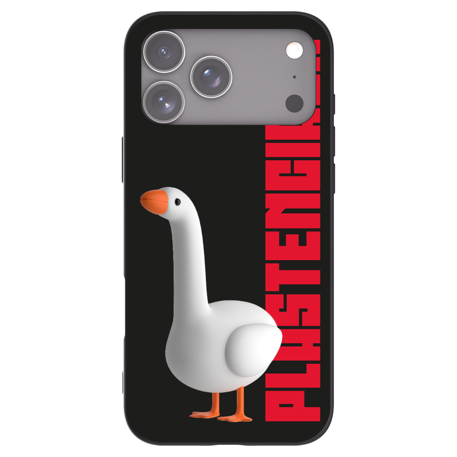 Picasee crna silikonska maskica za Apple iPhone 17 Pro Max - Kiky Ricky