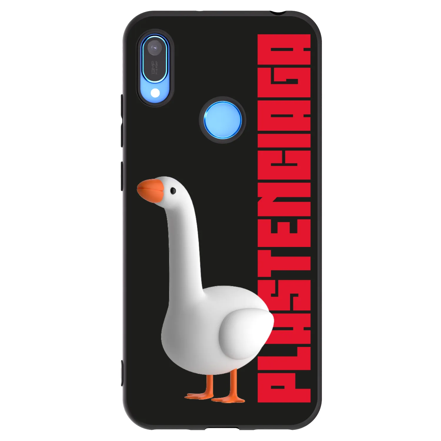 Picasee crna silikonska maskica za Huawei Y6 2019 - Kiky Ricky