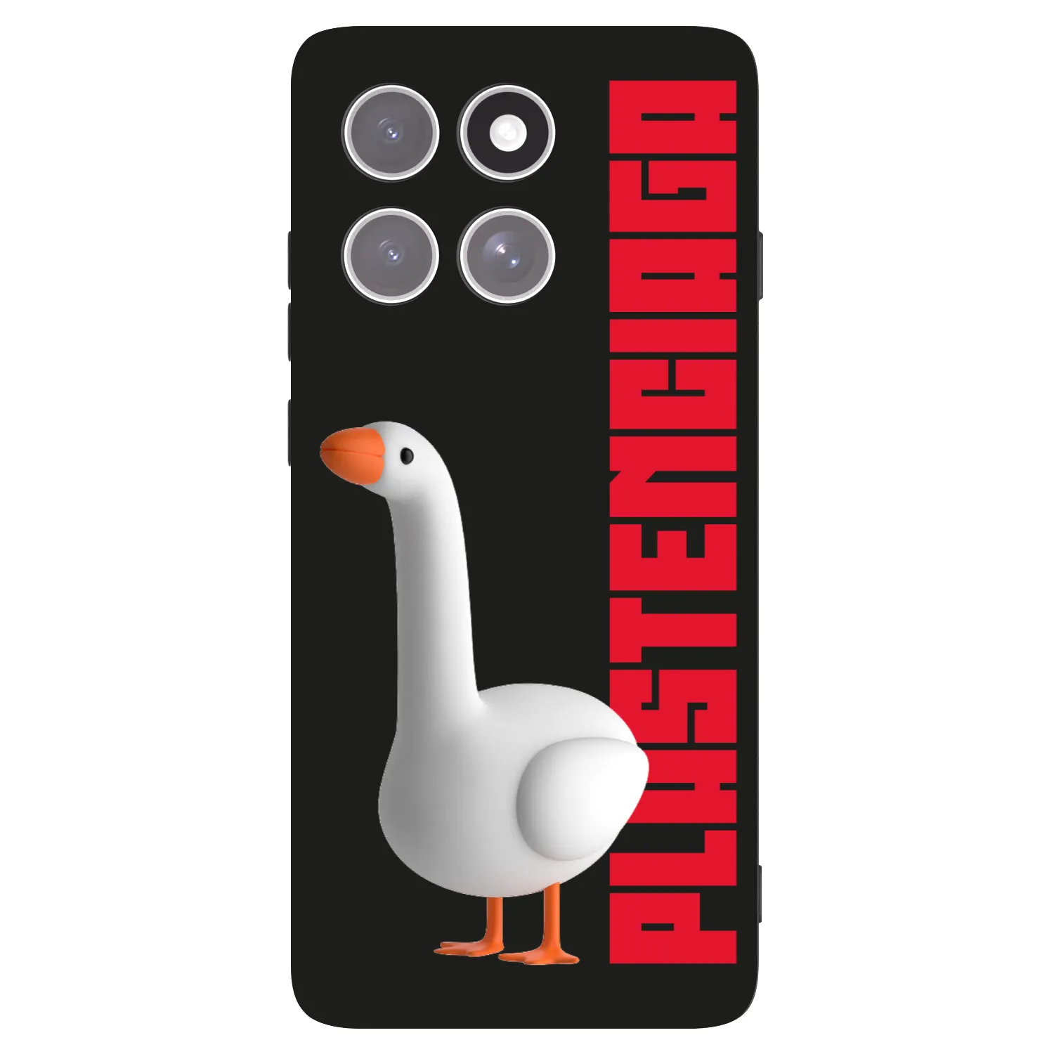 Picasee crna silikonska maskica za Motorola Edge 60 Pro - Kiky Ricky