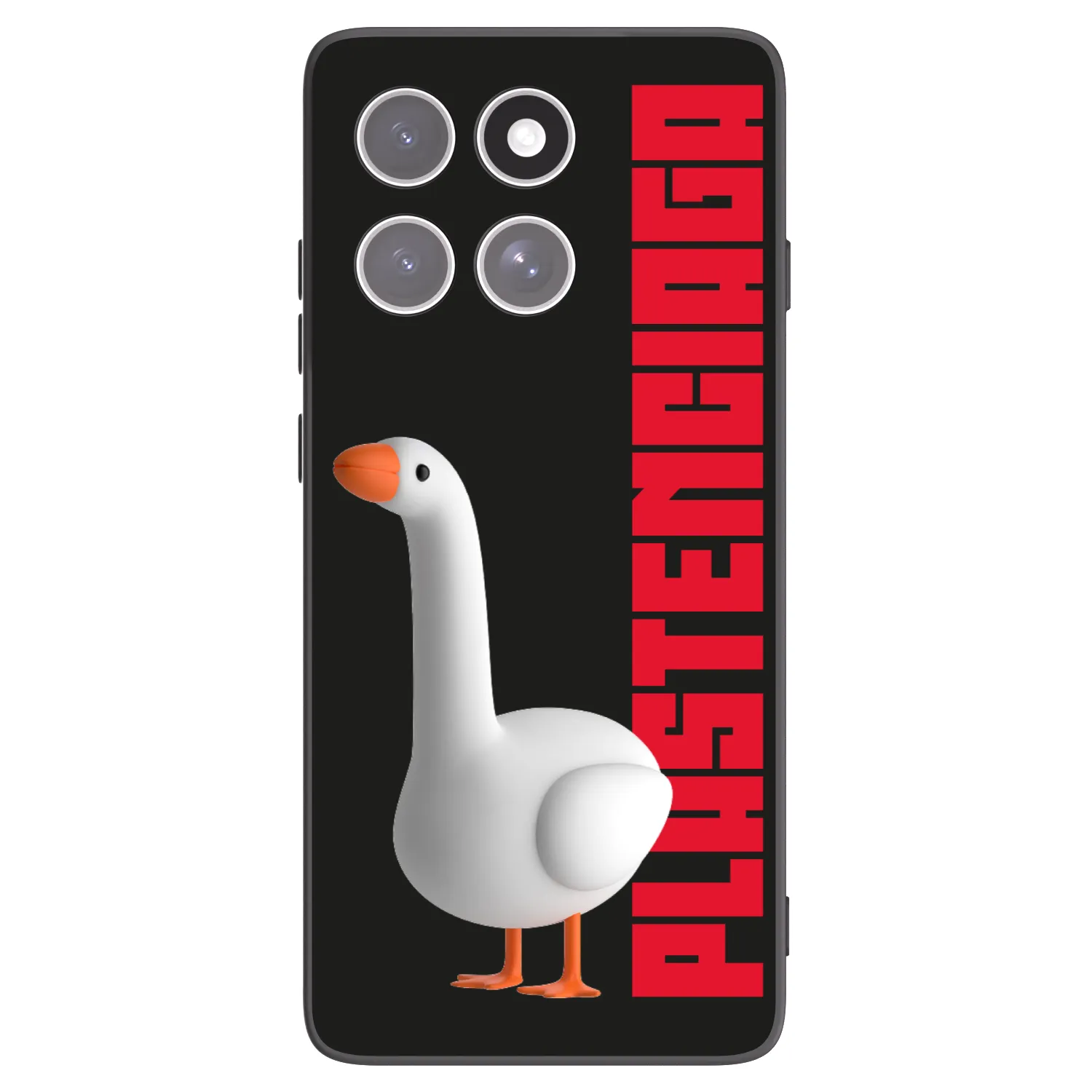 Picasee crna silikonska maskica za Motorola Edge 60 Fusion - Kiky Ricky