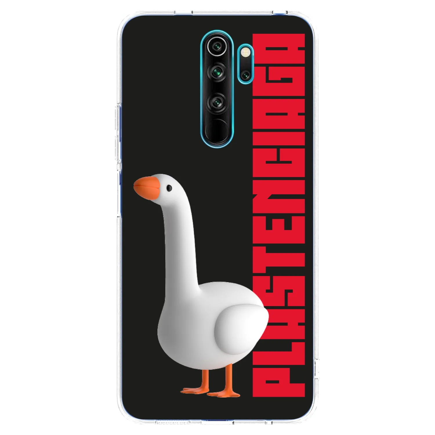 Picasee silikonska prozirna maskica za Xiaomi Redmi Note 8 Pro - Kiky Ricky