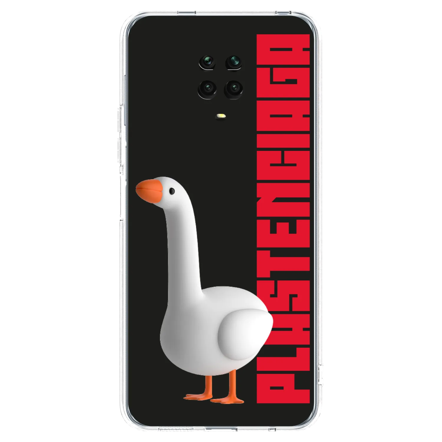 Picasee silikonska prozirna maskica za Xiaomi Redmi Note 9 Pro - Kiky Ricky