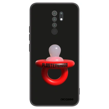 Picasee crna silikonska maskica za Xiaomi Redmi 9 - Le Dudel