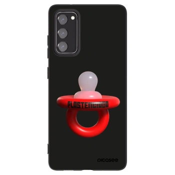 Picasee crna silikonska maskica za Samsung Galaxy S20 FE - Le Dudel